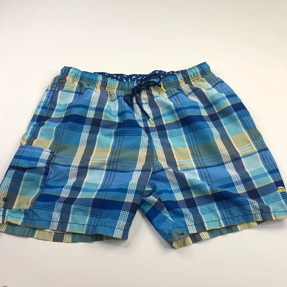 Tommy Bahama XL (Fits 34W) Mesh Brief Lined Swim Trunk Multicolor 6